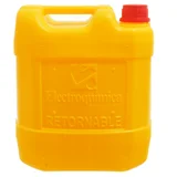 Seña de envase amarillo para cloro 10 L