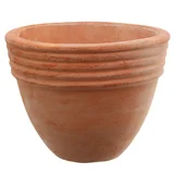 Maceta Barro Anillos pequeña 24 x 18 cm