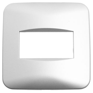 Marco 1 m�dulo plata mate Mini Reggio