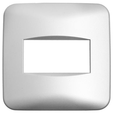 Marco 1 m�dulo plata metalizado Mini Reggio