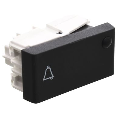 M�dulo interruptor pulsador 10 A gris Reggio