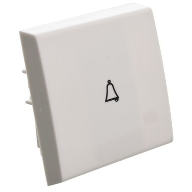M�dulo interruptor pulsador de 2 m�dulos 10 A blanco Reggio