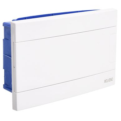 Tablero de embutir 12 m�dulos tapa blanca