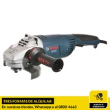 Alquiler de amoladora 9" 2400 w