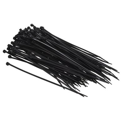 Pack de 100 precintos 140 x 2,5 mm negro