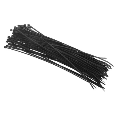 Pack de 100 precintos 300 x 3,6 mm negro