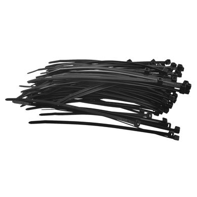 Pack de 100 precintos 190 x 4,8 mm negro