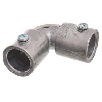 Conector curvo sin rosca para ca�o de 3/4