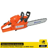 Alquiler de motosierra 61 cc
