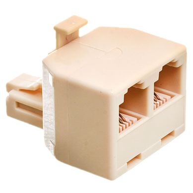 Adaptador macho RJ11 a 2 hembras