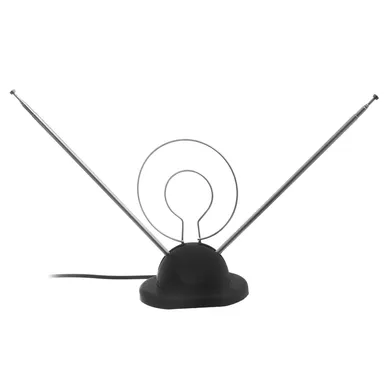 Antena con Base Redonda Coaxial y Ficha