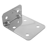 Ángulo 70 x 30 mm inoxidable 2 unidades