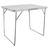 Mesa de exterior plegable de aluminio