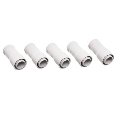 Uni�n estanco Tubo-Ca�o corrugado 20 mm x 5 unidades