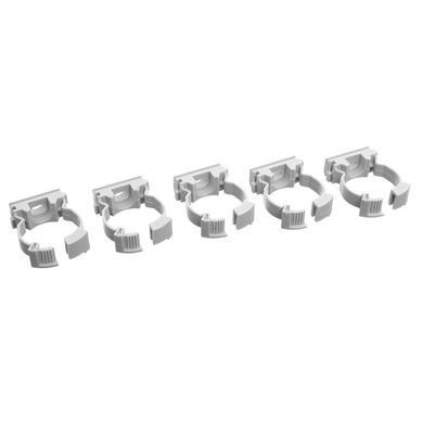 Clip collar para tubo 25 mm x 5 unidades