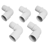 Codo Macho-Hembra 32 mm x 5 unidades