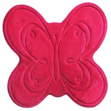 Alfombra infantil Mariposa fucsia 61 x 61 cm