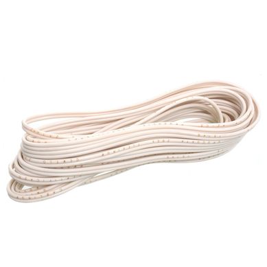 Cable gemelo 2 x 1 blanco de 10 m