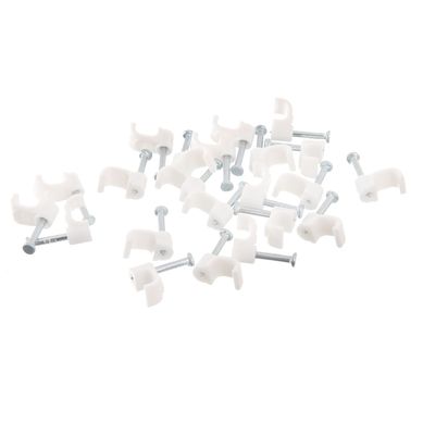 Set de 20 grampas chatas N� 6