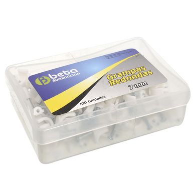 Caja de 100 grampas redondas N� 7