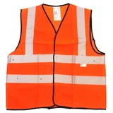 Chaleco reflector naranja estándar