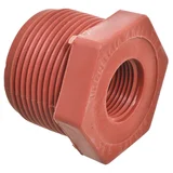 PPL Buje macho hembra 1"1/4 x 1/2" en polipropileno