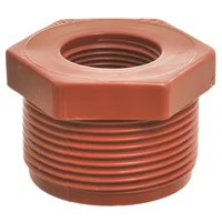 PPL Buje macho hembra 2" x 1"1/2 en polipropileno