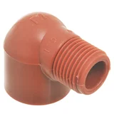 PPL Codo 90° macho hembra 1/2" en polipropileno