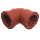 PPL Codo 90° hembra hembra 1/2" en polipropileno