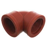 PPL Codo 90° hembra hembra 1" en polipropileno