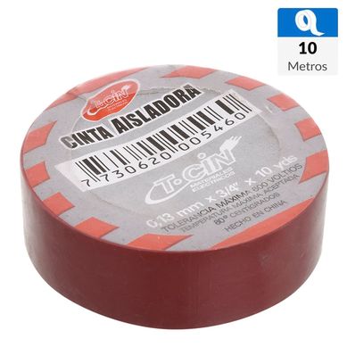 Cinta aisladora roja