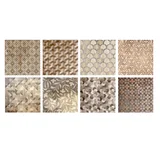 Cerámica esmaltada decorada Beige 10 x 10 cm 1 m2