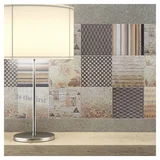 Malla mosaico Collage beige satinado 30x30 cm