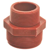 PPL Rosca con tuerca 2" x 1"1/2 en polipropileno