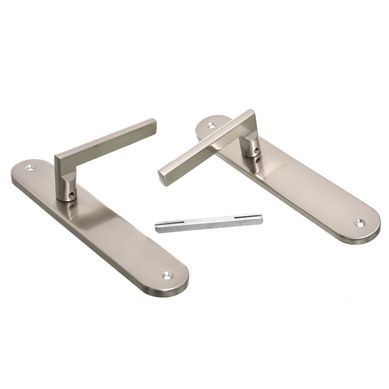 Manija con placa de 20-12 Aluminio n�quel saturado PC