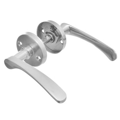 Manija con roseta y boca de n�quel saturado 10E20 PC