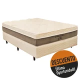 Set con resortes Natural 138 x 188 cm