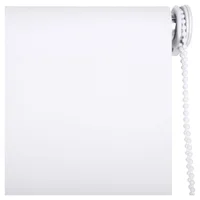 Cortina roller Black Out 120 x 250 cm blanca