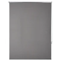 Cortina roller Black Out Text 120 x 165 cm gris