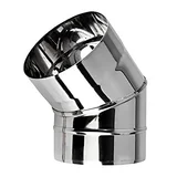 Codo de acero inoxidable 430 150 mm