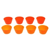 Molde para muffin de 8 piezas silicona
