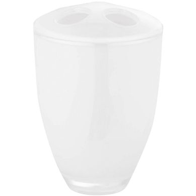 Portacepillo de plstico Twotone blanco