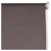 Cortina roller Black Out 100 x 100 cm café