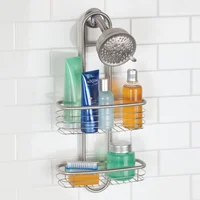 Organizador de ducha de aluminio para colgar