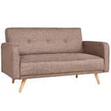 Sillón 2 cuerpos marrón
