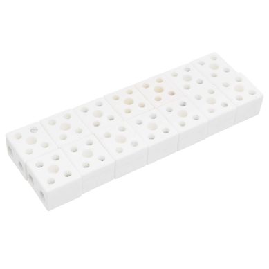 Dado de porcelana bipolar 16 mm