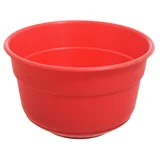 Maceta Bols 21 cm con plato rojo