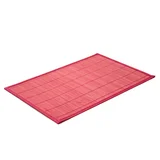 Individual de bamboo rojo 45 x 30 cm