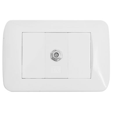 M�dulo toma coaxial con plaqueta