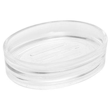 Jabonera de plstico Spoom transparente